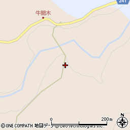 岩手県二戸市下斗米牛間木33-3周辺の地図