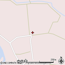 秋田県大館市早口（金堀沢）周辺の地図