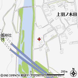 秋田県鹿角郡小坂町大地上前田周辺の地図
