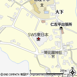 ＳＷＳ東日本株式会社二戸工場周辺の地図