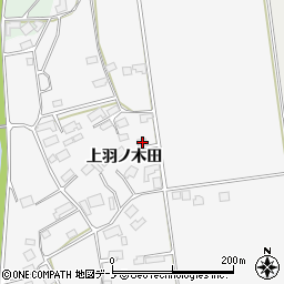 秋田県鹿角郡小坂町大地上羽ノ木田86周辺の地図