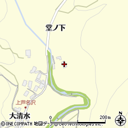 秋田県鹿角市十和田山根堂ノ下4周辺の地図