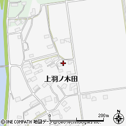 秋田県鹿角郡小坂町大地上羽ノ木田68-4周辺の地図