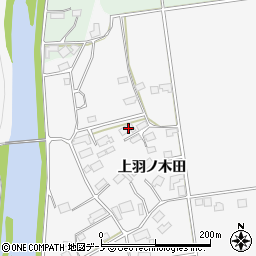 秋田県鹿角郡小坂町大地上羽ノ木田45-2周辺の地図