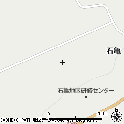 青森県三戸郡田子町石亀上ミ平周辺の地図