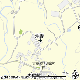 岩手県二戸市仁左平沖野19周辺の地図