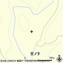 秋田県鹿角市十和田山根堂ノ下5周辺の地図
