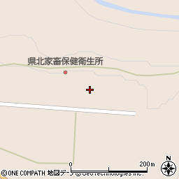 岩手県九戸郡軽米町山内第２３地割9周辺の地図