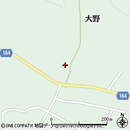 岩手県洋野町（九戸郡）大野（第４３地割）周辺の地図