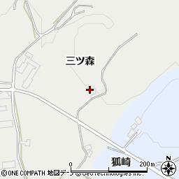 秋田県鹿角郡小坂町荒谷沖ノ平周辺の地図
