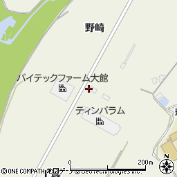 秋田原木市場株式会社周辺の地図