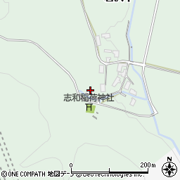 秋田県鹿角郡小坂町小坂沢周辺の地図