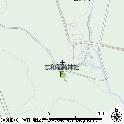 秋田県小坂町（鹿角郡）小坂（沢）周辺の地図