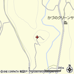 秋田県鹿角市十和田山根（舘ケ沢）周辺の地図