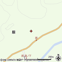 青森県田子町（三戸郡）原（原）周辺の地図