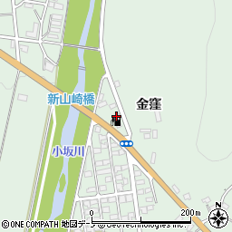 株式会社工藤米治商店　小坂給油所周辺の地図