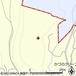 秋田県鹿角市十和田山根野月周辺の地図