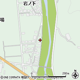 秋田県鹿角郡小坂町小坂岩ノ下12-12周辺の地図