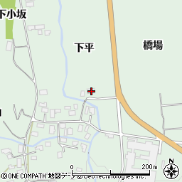 秋田県鹿角郡小坂町小坂下平5-25周辺の地図