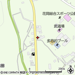 秋田県大館市花岡町猫鼻5-1周辺の地図