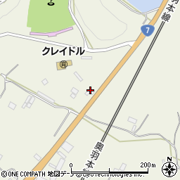 秋田県大館市釈迦内ヲコハ周辺の地図