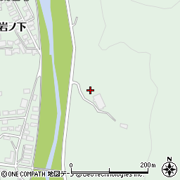 秋田県鹿角郡小坂町小坂金畑周辺の地図