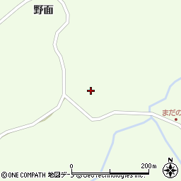 青森県三戸郡田子町原上ノ平周辺の地図