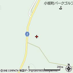 秋田県鹿角郡小坂町小坂鯰沢周辺の地図