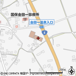 金田一コミュニティセンター周辺の地図