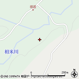 青森県三戸郡田子町相米石亀渡周辺の地図