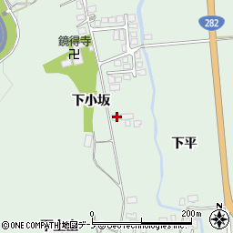 秋田県鹿角郡小坂町小坂曲戸38-4周辺の地図