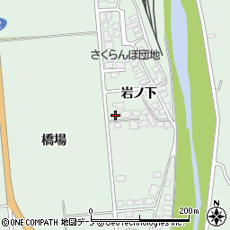 秋田県鹿角郡小坂町小坂岩ノ下49-1周辺の地図