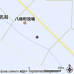 秋田銀行八峰町役場 ＡＴＭ周辺の地図
