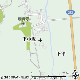 秋田県鹿角郡小坂町小坂曲戸周辺の地図