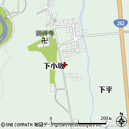 秋田県鹿角郡小坂町小坂曲戸80-2周辺の地図