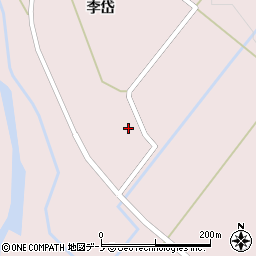 秋田県大館市早口李岱一本杉11周辺の地図