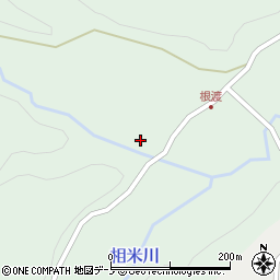 青森県三戸郡田子町相米内ノ沢周辺の地図