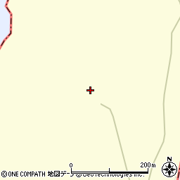 秋田県鹿角市十和田山根八森周辺の地図