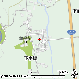 秋田県鹿角郡小坂町小坂曲戸73周辺の地図
