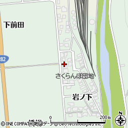 秋田県鹿角郡小坂町小坂岩ノ下99-2周辺の地図