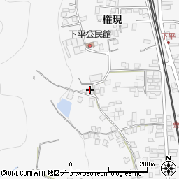 岩手県二戸市金田一権現64-4周辺の地図