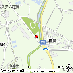 秋田県大館市花岡町堤沢67周辺の地図