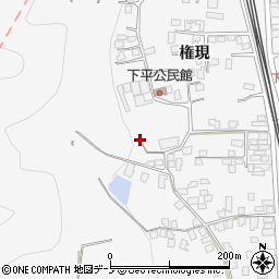 岩手県二戸市金田一権現63-3周辺の地図