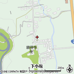秋田県鹿角郡小坂町小坂曲戸16周辺の地図
