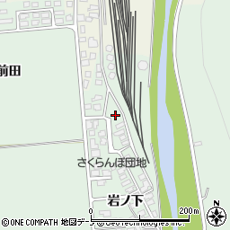 秋田県鹿角郡小坂町小坂岩ノ下31-3周辺の地図