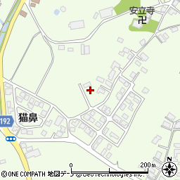 秋田県大館市花岡町猫鼻55-8周辺の地図