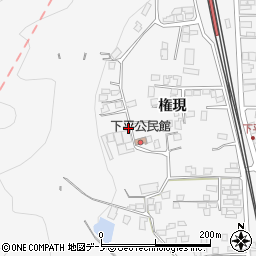 岩手県二戸市金田一権現48周辺の地図