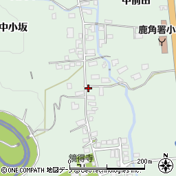 秋田県鹿角郡小坂町小坂曲戸1-1周辺の地図