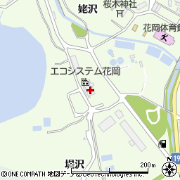 秋田県大館市花岡町堤沢42周辺の地図