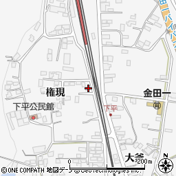 岩手県二戸市金田一権現12-2周辺の地図